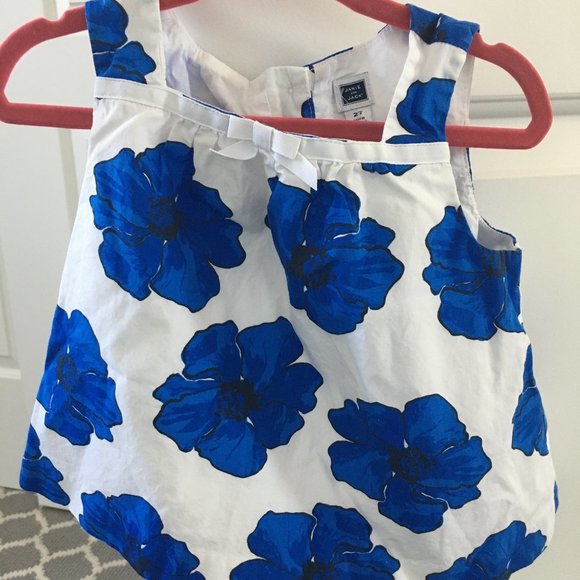Janie and Jack Other - JANIE AND JACK COTTON FLOWER BLOUSE SIZE 2T!